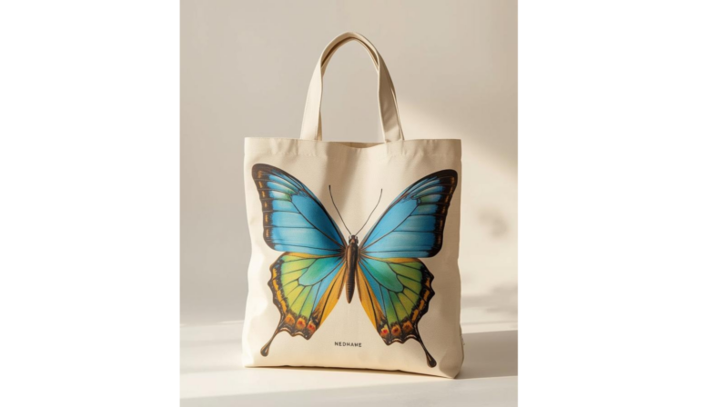 Bolso con estampado de Mariposa