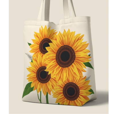 Bolso con estampado floral